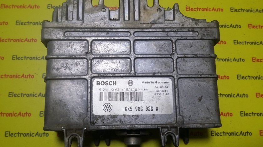 ECU Calculator motor Seat Ibiza Cordoba 0261203748/749 6K5906026A