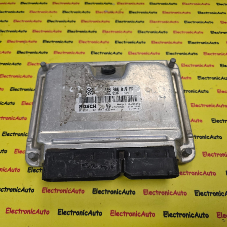 ECU Calculator Motor SEAT LEON, 0281010687, EDC15P+, 038906019FK,