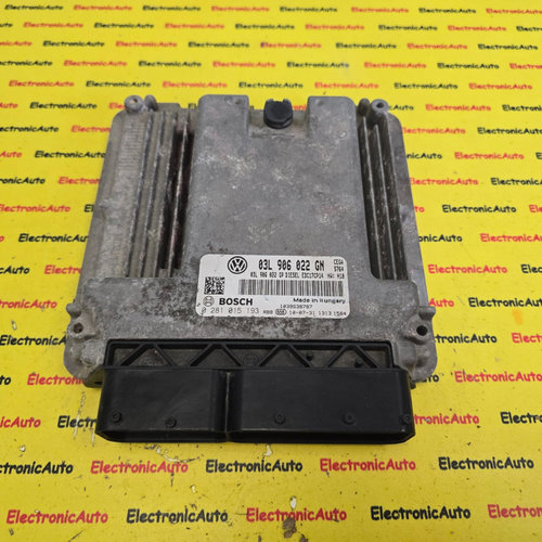 ECU Calculator motor SEAT LEON, 0281015193, 03L906022GN,