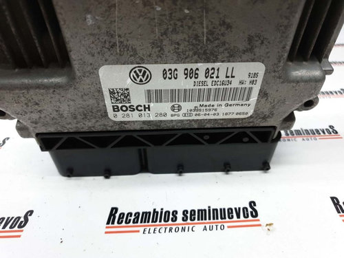 ECU Calculator motor SEAT LEON, 03G906021LL, 0281013280,
