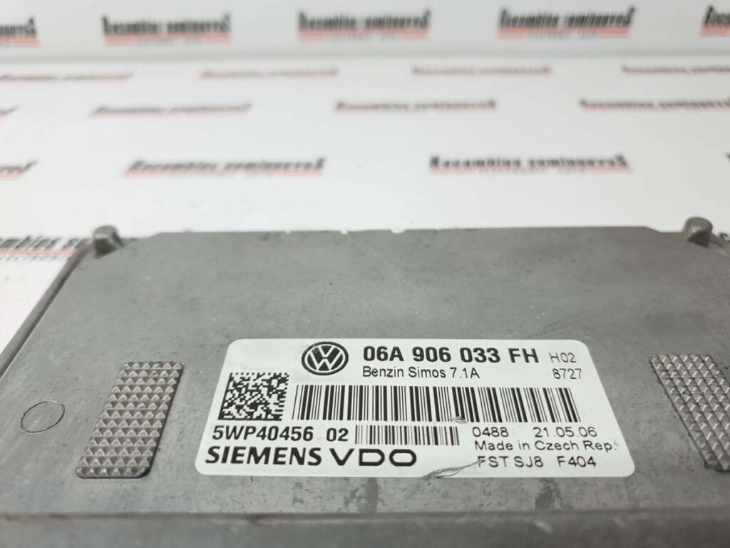 ECU Calculator Motor SEAT LEON 06A906033FH, 5WP40456 02, 5WP4045602,