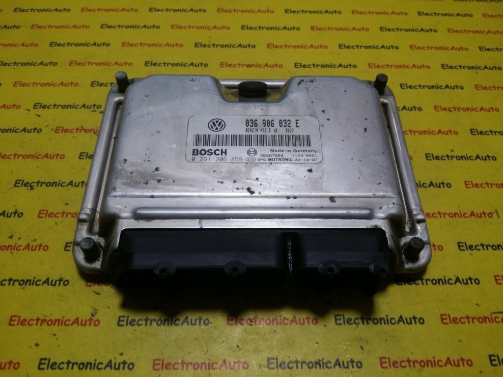 ECU Calculator motor Seat Leon 1.4, 0261206859, 036906032E,
