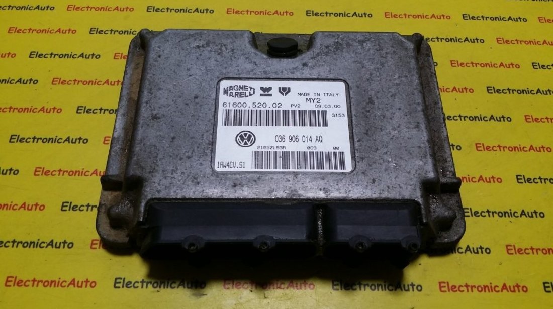 ECU Calculator motor Seat Leon 1.6 036906014AQ, IAW4CVS1