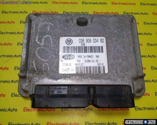 ECU Calculator motor Seat Leon 1.6 036906034BD