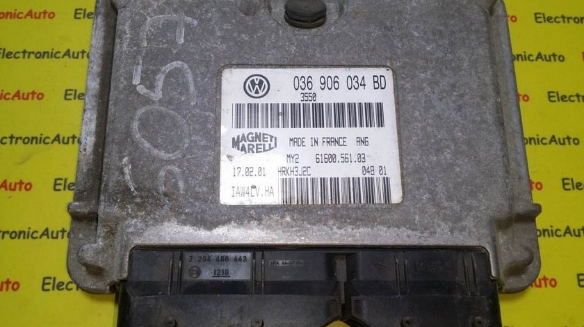 ECU Calculator motor Seat Leon 1.6 036906034BD