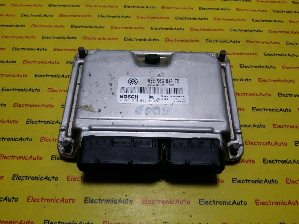 ECU Calculator motor Seat Leon 1.9 tdi, 038906012FK, 0281010683,