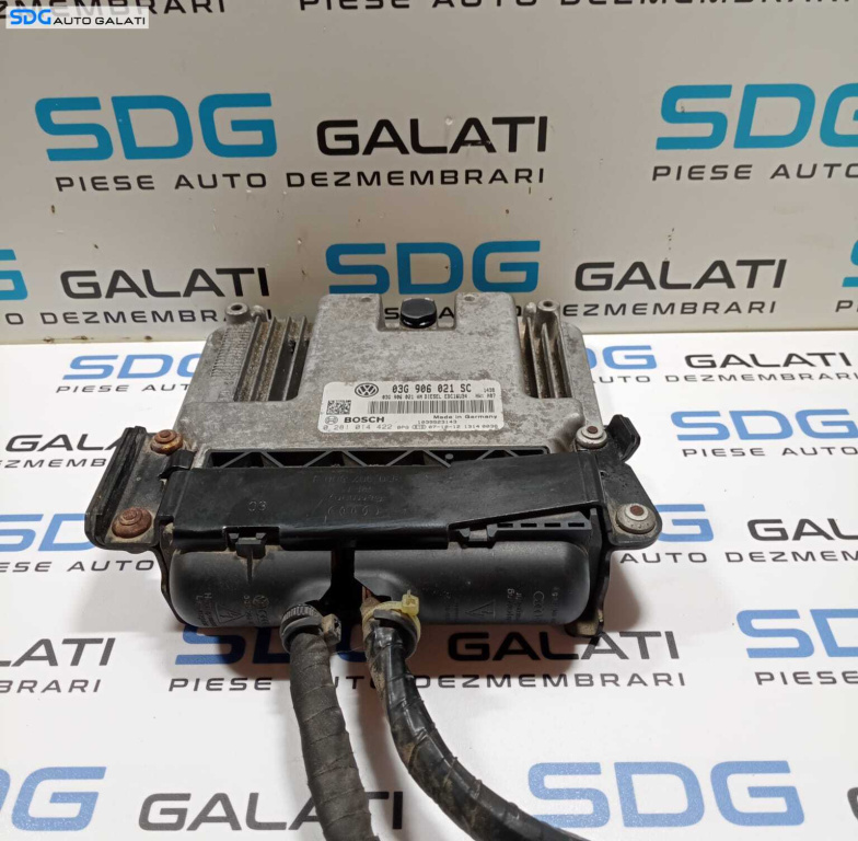 ECU Calculator Motor Seat Leon 1P 1.9 TDI BXE 2006 - 2013 Cod 03G906021SC [X1116]