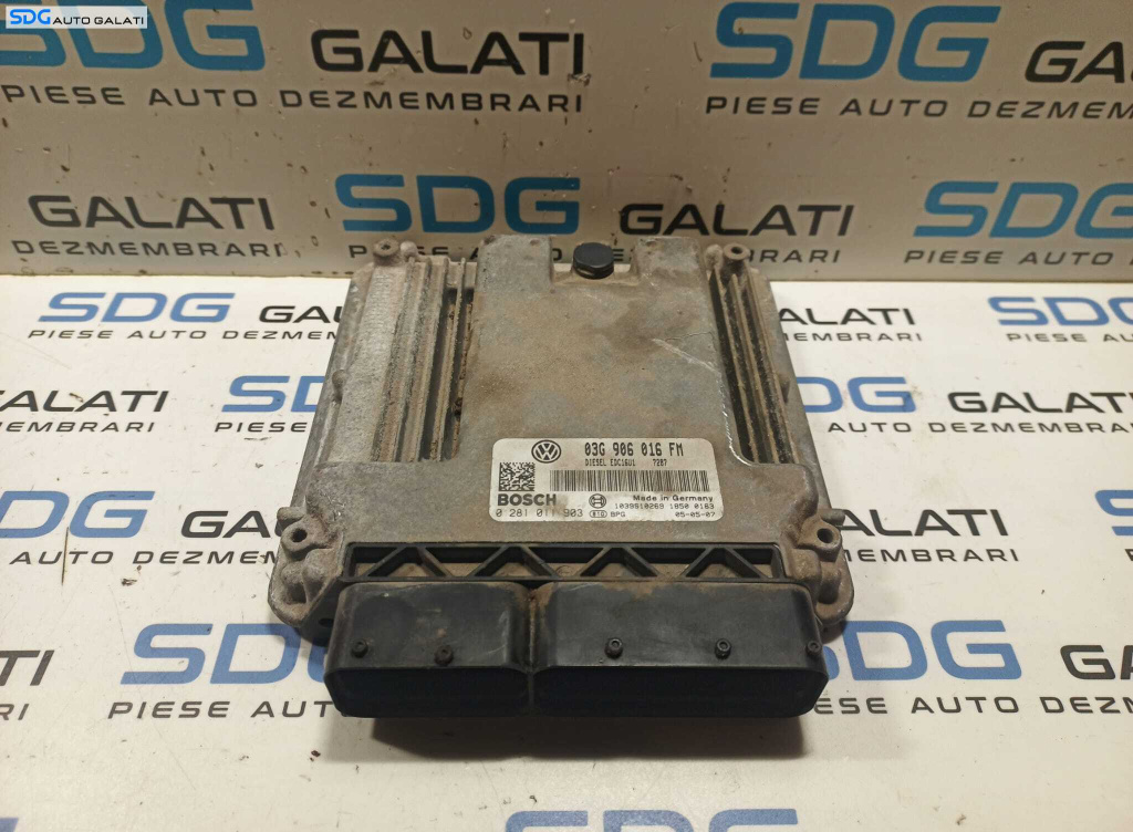 ECU Calculator Motor Seat Leon 1P 2.0 TDI 2005 - 2011 Cod 03G906016FM 0281011903 [L0720] [L0721]