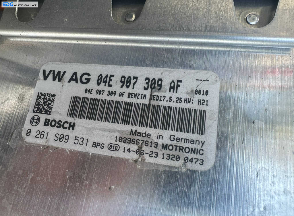 ECU Calculator Motor Seat Leon 5F 1.2 TSI CYVB 2012 - 2020 Cod 04E907309AF 0261S09531 [C8553]