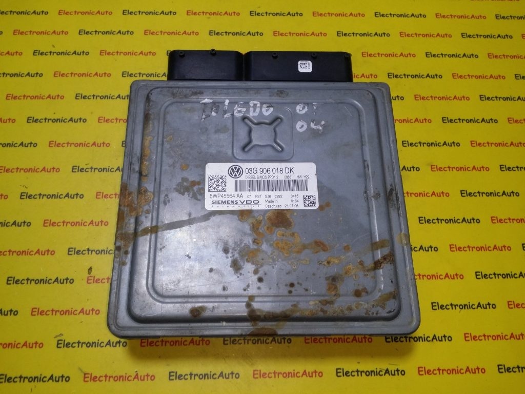 ECU Calculator motor Seat Leon, Toledo 5WP45564AA, 03G906018DK