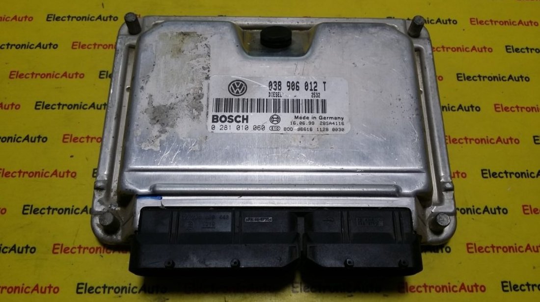 ECU Calculator motor Seat Toledo 1.9 tdi 0281010060, 038906012T