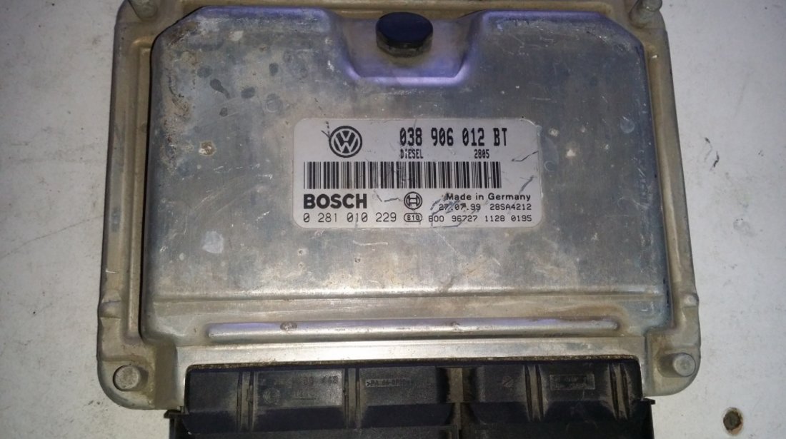 ECU Calculator motor Seat Toledo 1.9TDI 0281010229