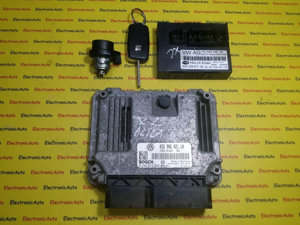 ECU Calculator motor Seat Toledo, Altea 1.9 tdi 0281013282