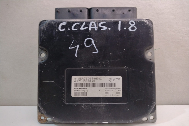 ECU Calculator Motor Siemens 1,8 A2711536179 / 5WK90489(02) Mercedes-Benz C-Class W203/S203/CL203 [2000 - 2004]