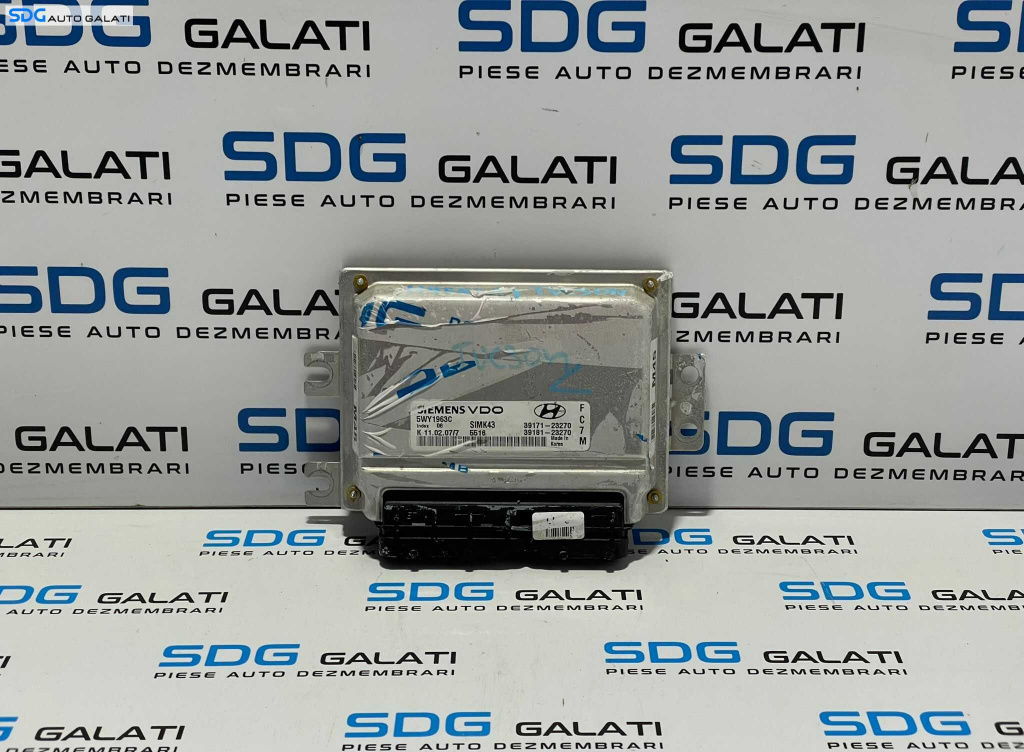 ECU Calculator Motor Siemens Hyundai Tucson 2.0 Benzina 2004 - 2010 Cod 39171-23270 39181-23270 5WY1963C [L2752] [L2754]