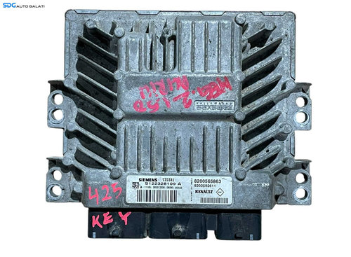 ECU Calculator Motor Siemens Renault Megane 2 1.5 dCi 2002 - 2008 Cod 820056586 8200592611 [LR0073] ...