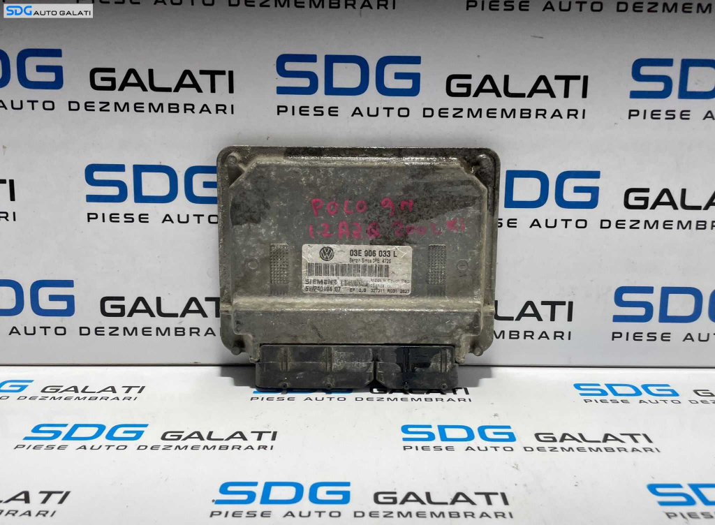 ECU Calculator Motor Siemens Skoda Fabia 1 1.2 Benzina 2000 - 2007 Cod 03E906033L [L3352]