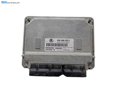 ECU Calculator Motor Siemens Skoda Fabia 1.2 Benzina 2000 - 2007 Cod 03D906033C 5WP40292 [L6165] [L6...