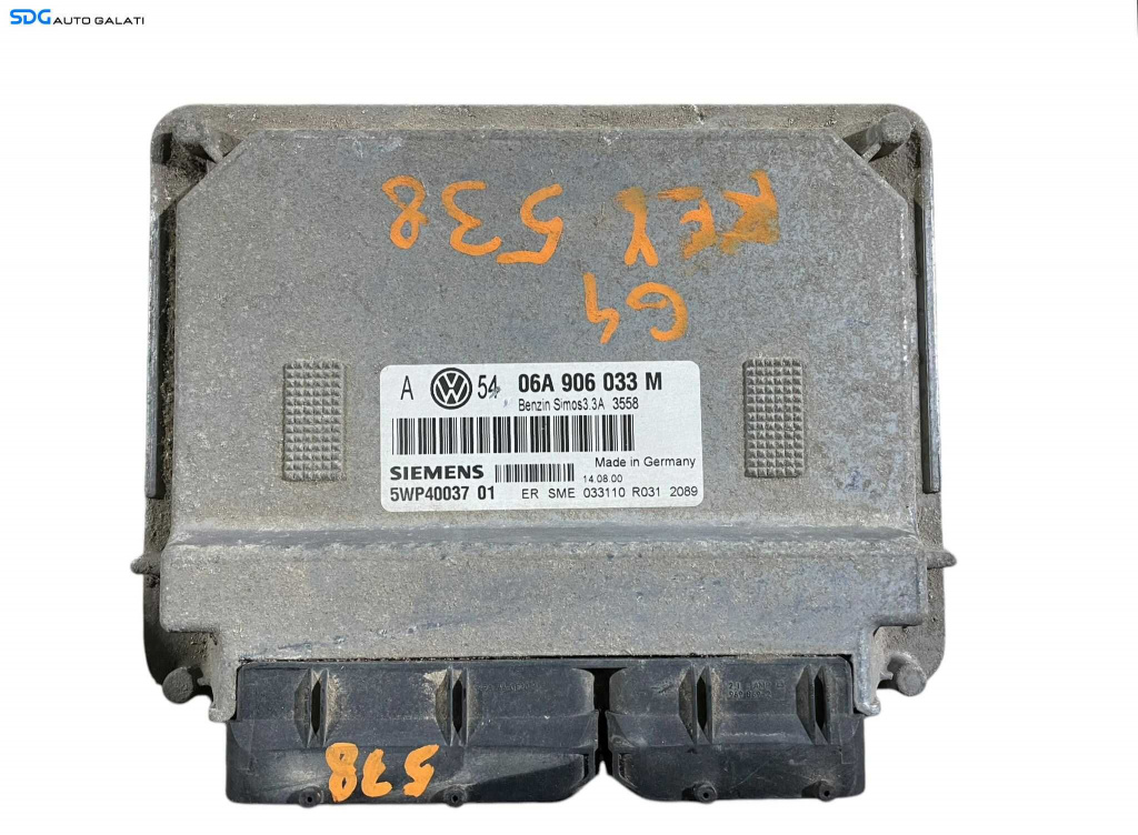 ECU Calculator Motor Siemens Volkswagen Bora 1.6 Benzina 1998 - 2005 Cod 06A906033M [LR0146] [LR0147]