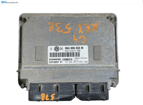 ECU Calculator Motor Siemens Volkswagen Bora 1.6 Benzina 1998 - 2005 Cod 06A906033M [LR0146] [LR0147...
