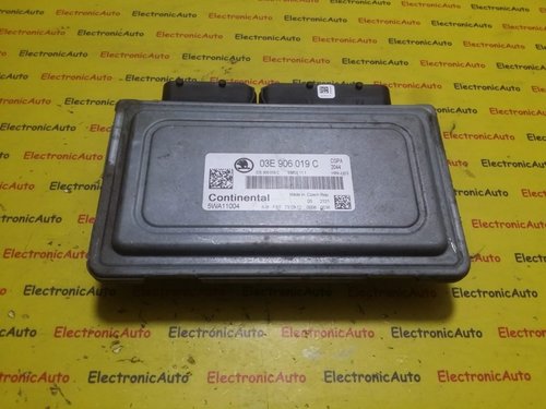 ECU Calculator motor Skoda Fabia 03E906019C, 5WA11004