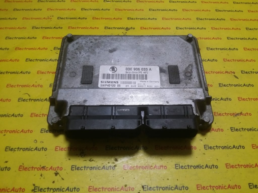 ECU Calculator motor Skoda Fabia 1.2 03D906033C, 5WP4029203