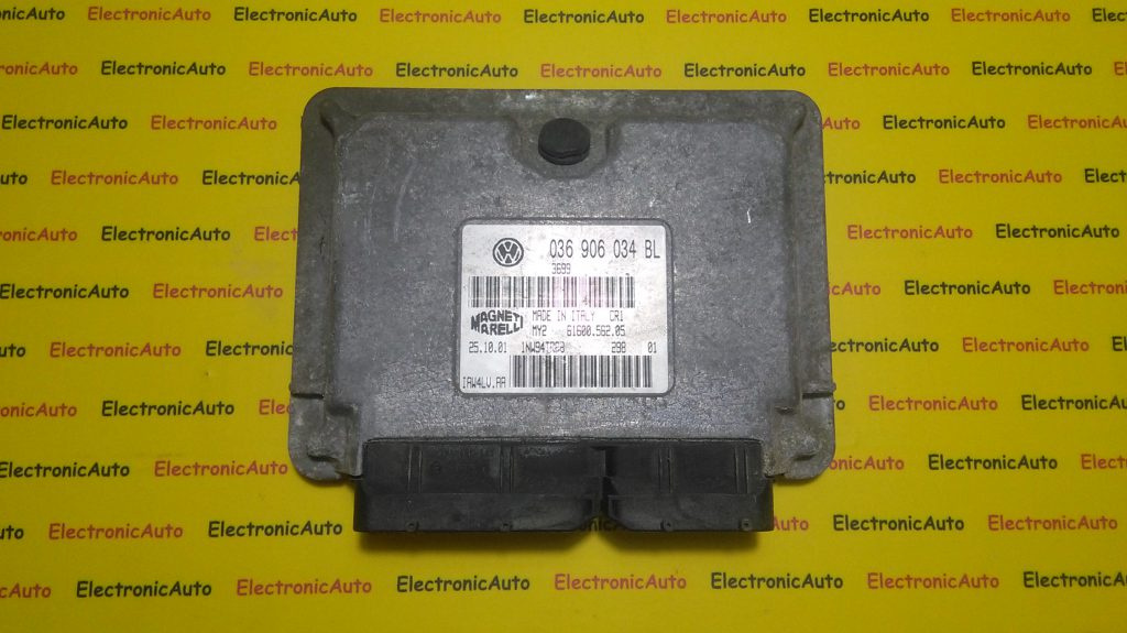 ECU Calculator motor Skoda Fabia 1.4 036906034BL, IAW4LVAA, 6160056205,