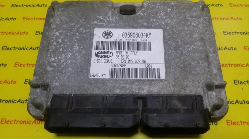 ECU Calculator Motor Skoda Fabia 1.4, 036906034KM, CR1MY227306