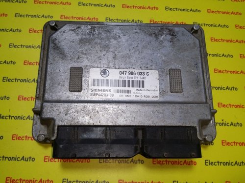 ECU Calculator motor Skoda Fabia 1.4 047906033C, 5WP44199 07