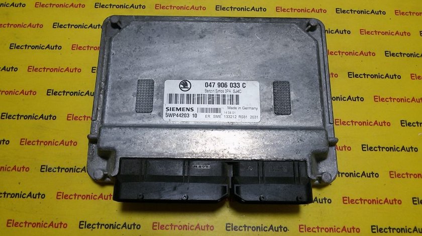 ECU Calculator motor Skoda Fabia 1.4 047906033C, 5WP44203 10