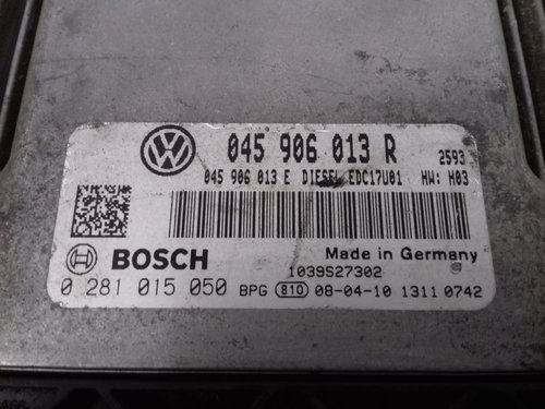 ECU Calculator Motor Skoda Fabia 1.4 TDI, 0281015050, 045906013R