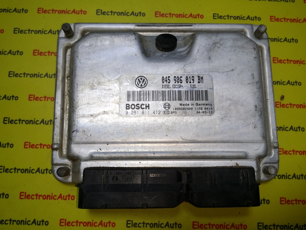 ECU Calculator motor Skoda Fabia 1.4TDI 0281011412