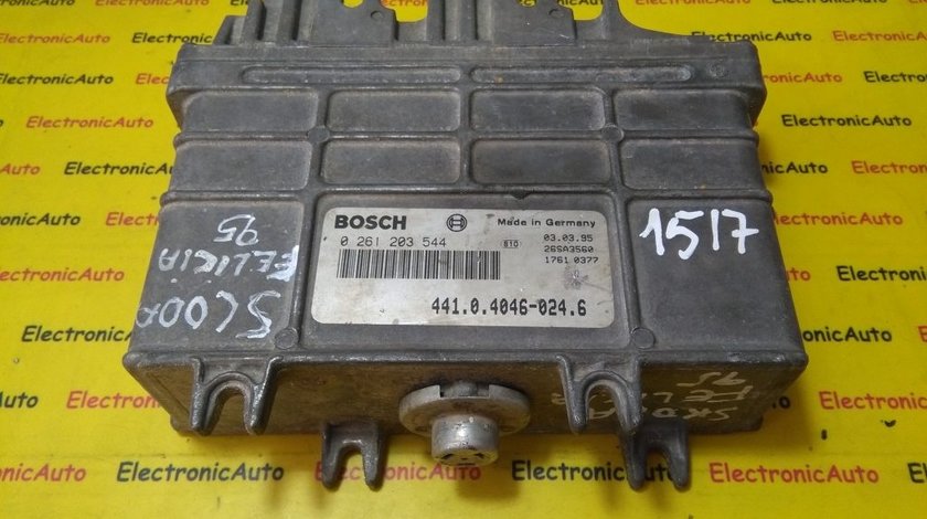 ECU Calculator motor Skoda Felicia 1.3 0261203544, 441040460246