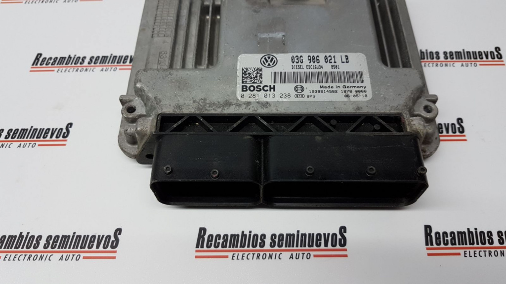 ECU Calculator Motor SKODA OCTAVIA, 0281013238, EDC16U34, 03G906021LB,
