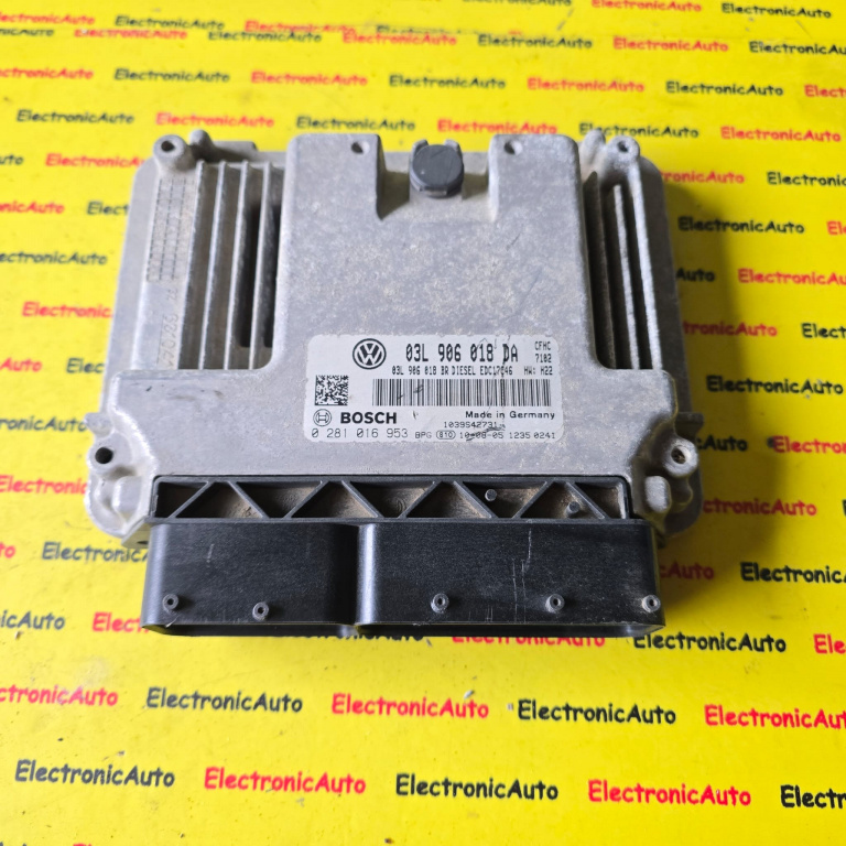 ECU Calculator motor Skoda Octavia, 03L906018DA, 0281016953,