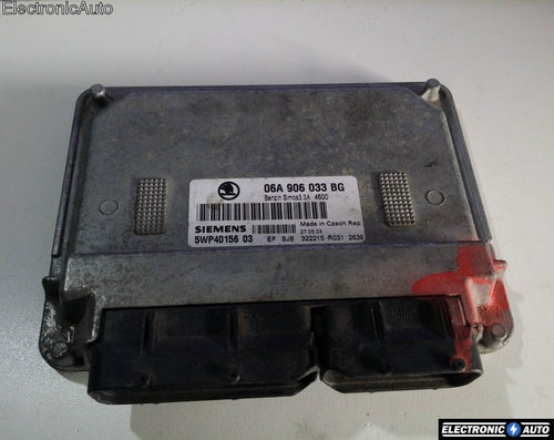 ECU Calculator motor Skoda Octavia, 06A906033BG, 5WP4015602,
