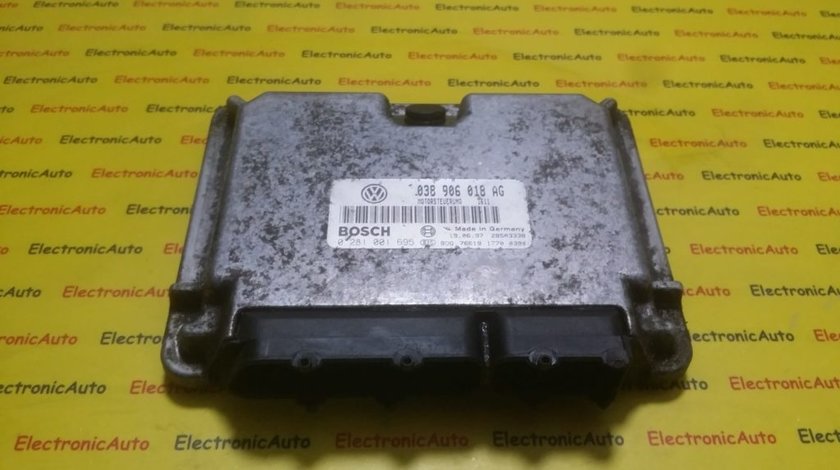 ECU Calculator motor Skoda Octavia 1.9 tdi 0281001695, 038906018AG