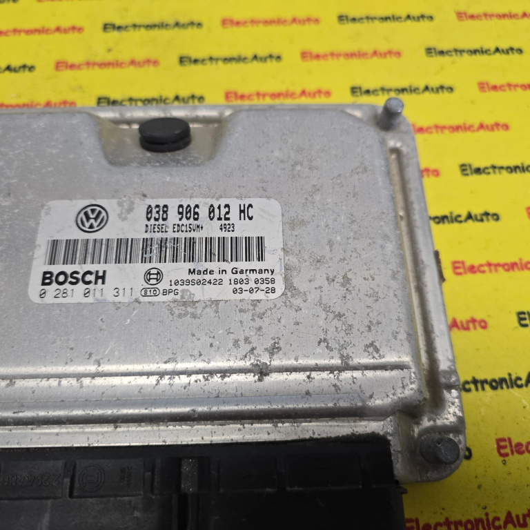 ECU Calculator Motor Skoda Octavia 1.9 TDI, 0281011311, 038906012HC