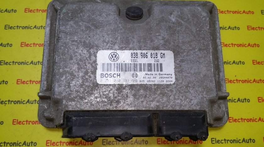 ECU Calculator motor Skoda Octavia 1.9TDI 0281010181 038906018GM