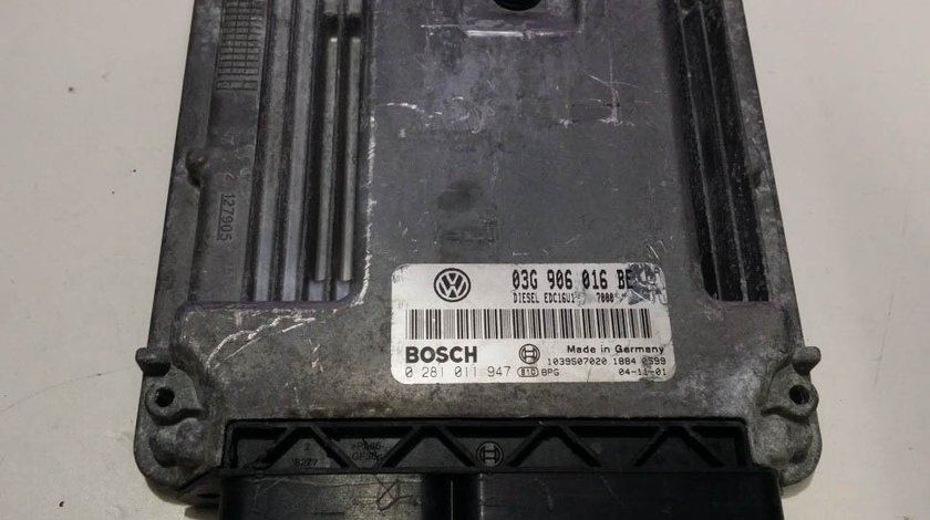 ECU Calculator motor Skoda Octavia 1.9TDI 0281011947 EDC16U1 BKC