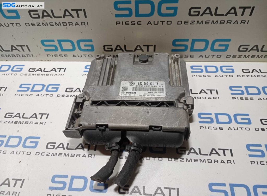 ECU Calculator Motor Skoda Octavia 2 1.9 TDI BXE 2004 - 2013 Cod 03G906021TB 03G906021AN 0281014711 [M4393]