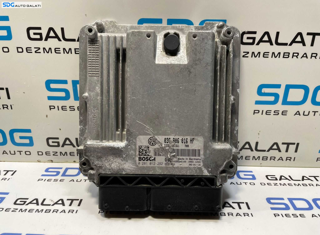 ECU Calculator Motor Skoda Octavia 2 2.0 TDI BKD 2004 - 2008 Cod 03G906016HF 0281012292 [2729X]