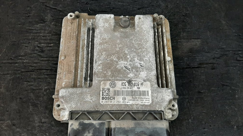 Ecu calculator motor skoda octavia 2 2.0 tdi 0281012292 03G906016HF