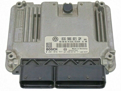 ECU Calculator Motor Skoda superb, 0281014111, 03G906021QM, EDC16U34,