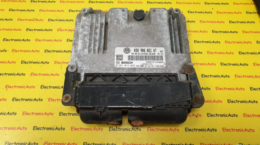 ECU Calculator Motor Skoda Superb 2.0TDi, 0281015026, 03G906021QT, EDC16U34