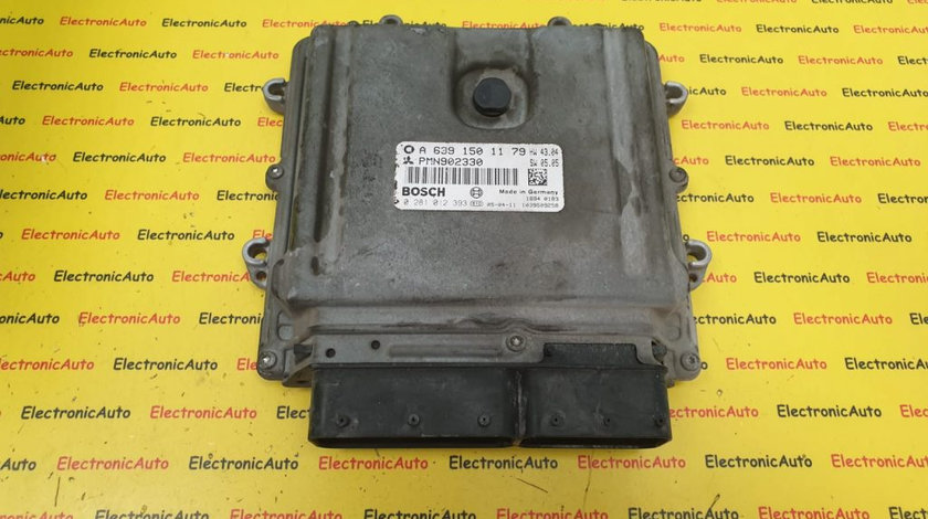 ECU Calculator Motor Smart Forfour 1.5CDi, 0281012393, A6391501179