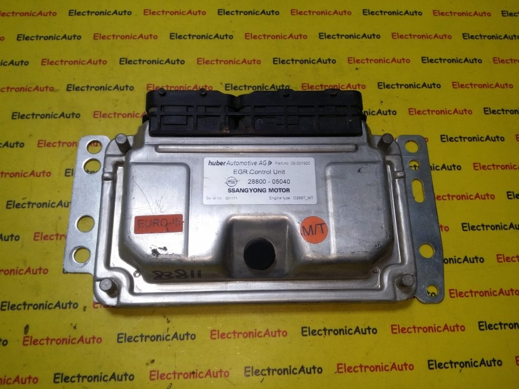 ECU Calculator motor Ssangyong Rexton 28800-05040