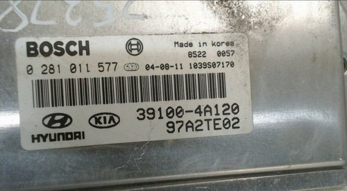 ECU Calculator motor STAREX, 0281011577, 391004A120,