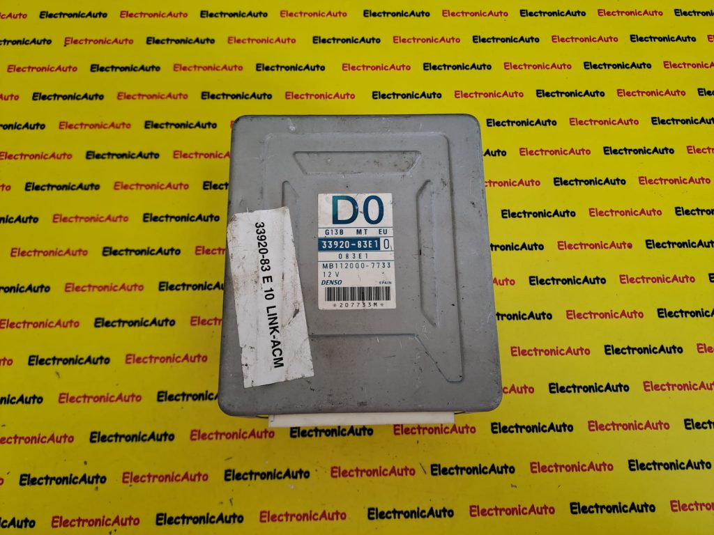 ECU Calculator motor Suzuki 3392083E10, MB1120007733
