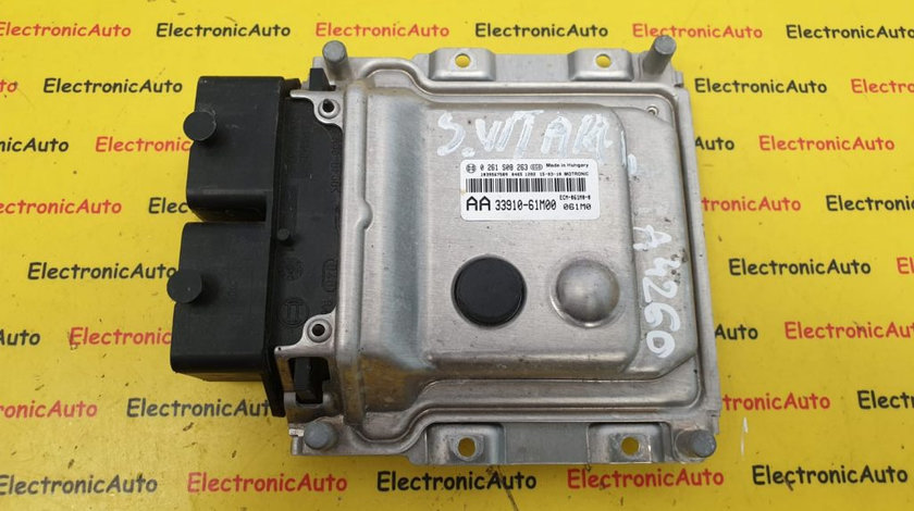 ECU Calculator Motor Suzuki Grand Vitara 1.6, 0261S08263, AA3391061M00, ECM061M00